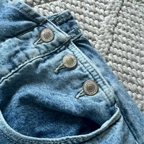 We The Free Ziggy Denim Overalls Jean Medium M - Picture 6 of 10